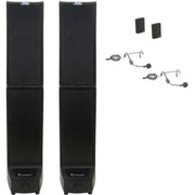Anchor Audio Bigfoot 3 Hub Connect 2 Portable PA System Pair with Two Headband Microphones