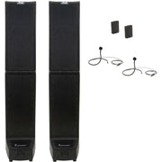 Anchor Audio Bigfoot 3 Hub Connect 2 Portable PA System Pair with Two Collar Microphones