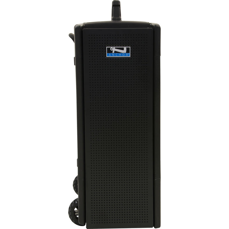 Folded front view Anchor Audio BEA2 Beacon 2 Portable Line Array Tower 150W Power, Built-in Bluetooth