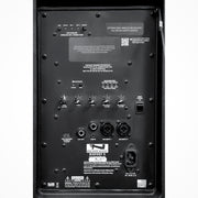 Back panel of a speaker with control buttons and labels anchor-audio-bigfoot-3