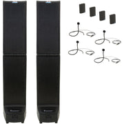 Anchor Audio Bigfoot 3 Hub Connect Pair, AnchorFLEX, and Four Collar Microphones 984470