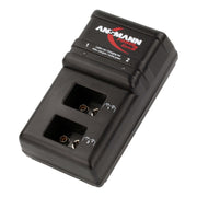 Dual Battery Charger with 2 Pro-Audio Rechargeable 9V Batteries