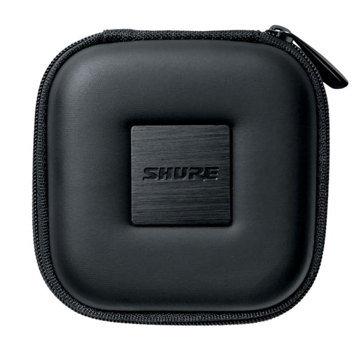 Shure EASQRZIPCASE-BLK Square Zipper Earphone Pouch-Black