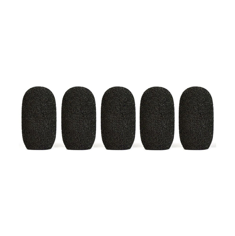 Samson, Fitness Audio EMic Oval Windscreens - 5 Pack (Black)