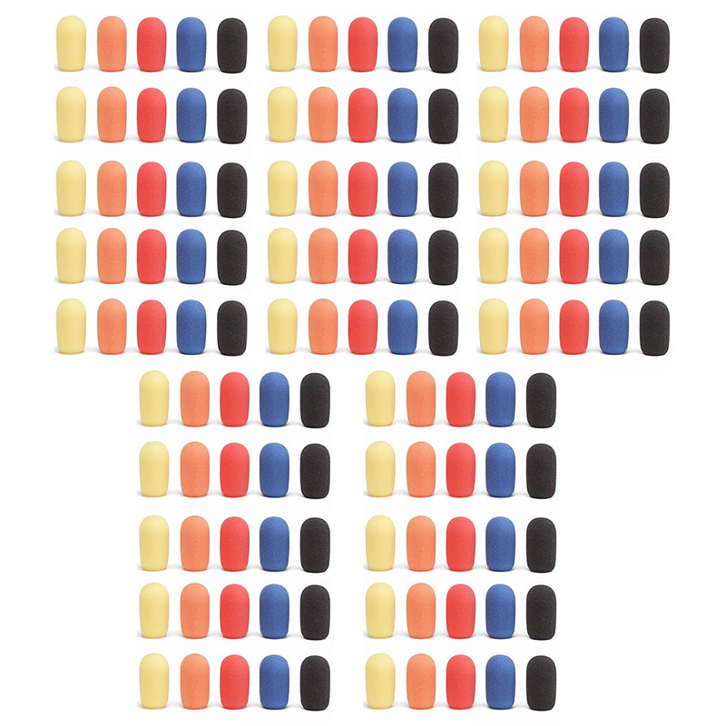 Samson-E mic-Telex/Oval Windscreens 100-Pack Color