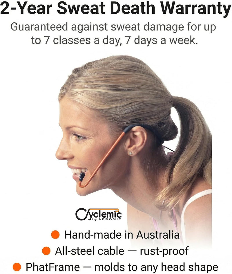 CycleMic Warranty Fitness Headset Microphone