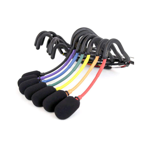 Ceinture Microphone Portable – 2 Pièces Réglables Pour Instructeurs Fitness, Yoga, Danse (bleu/rose)