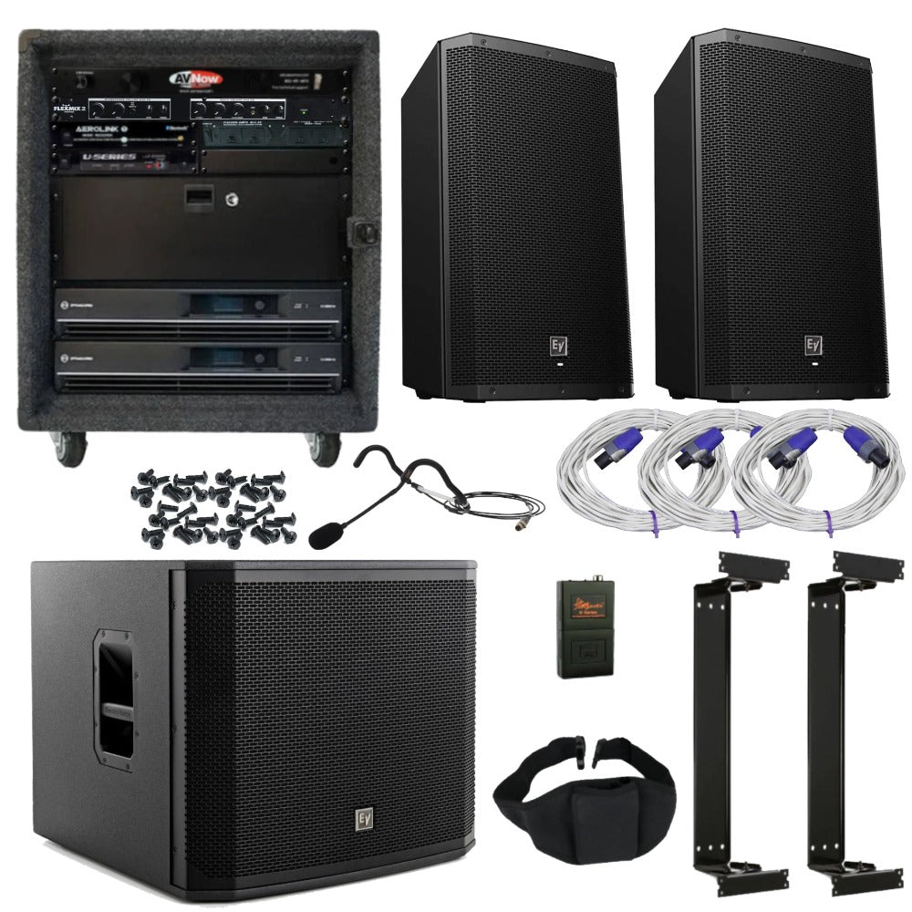 Sound System Simple Zumba — AV Now Fitness Sound