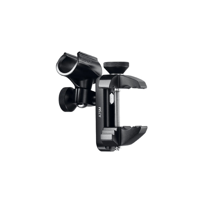 Shure A75M Universal Microphone Mount with Large and Small Clip Adapters and Universal Threaded Adapter Post