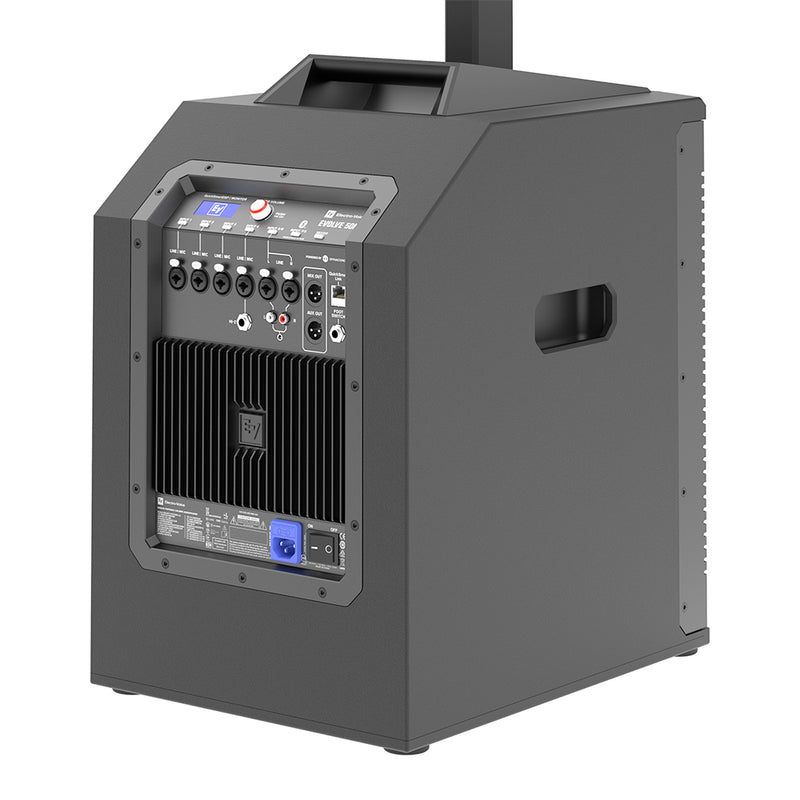Electro-Voice Evolve 50M Column Powered Speaker with Bluetooth - Black