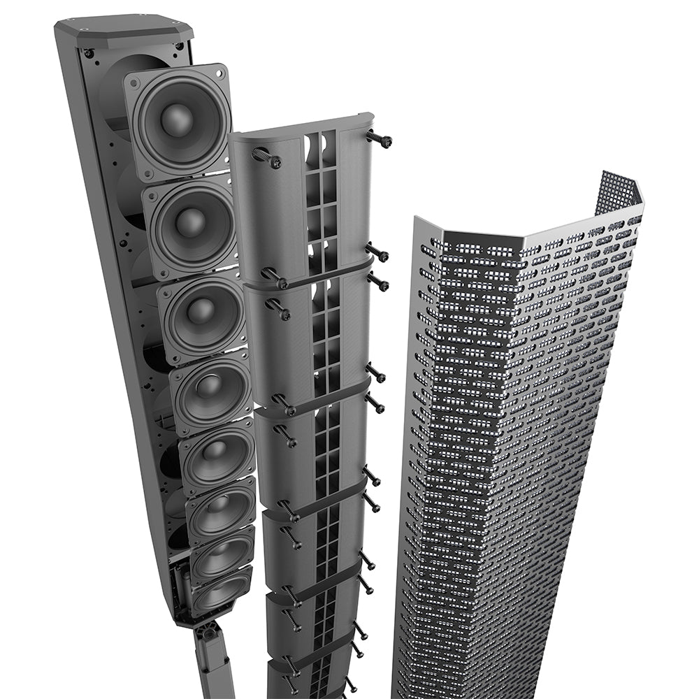 Electro-Voice Black Evolve 50M Column Powered Speaker with