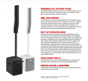 Electro-Voice EVOLVE 50M G2 Black Bluetooth Speaker INfo