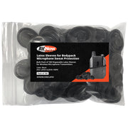 Latex Sleeves for Wireless Microphone Bodypack Sweat Protection - Bulk Pack of 100