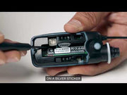 Unboxing video for the MTU8 UHF Mini Transmitter Fitness Audio Mini-TX Emic Cyclemic Aeromic