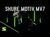 Shure MV7-S Podcast Microphone