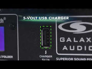  Video Galaxy Audio’s TQ8X Traveler Quest 8X Economical Portable Rechargeable PA System 