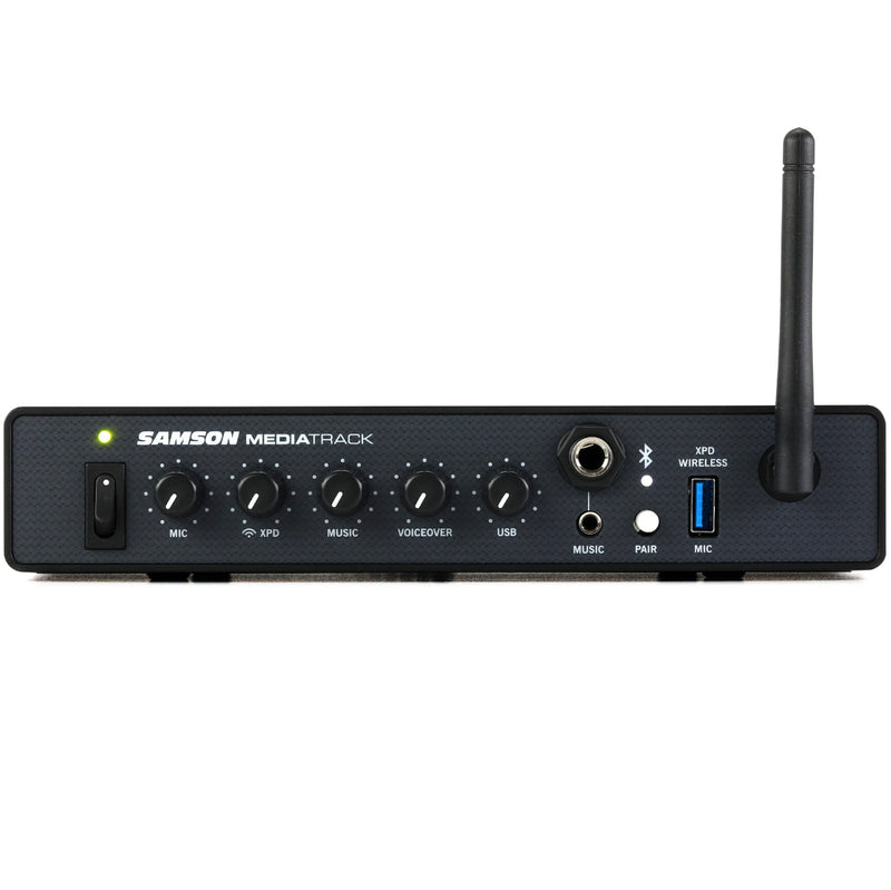 Samson MediaTrack Rackmount Mixer with Bluetooth and USB Interface