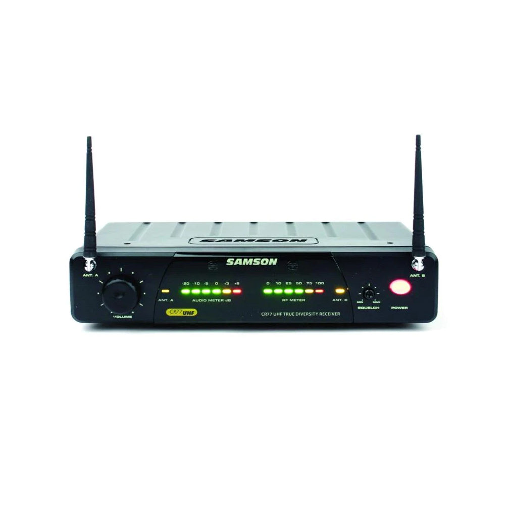 Samson CR77 Receiver SW77R00 Concert & Airline 77 Mic System K-Band ...