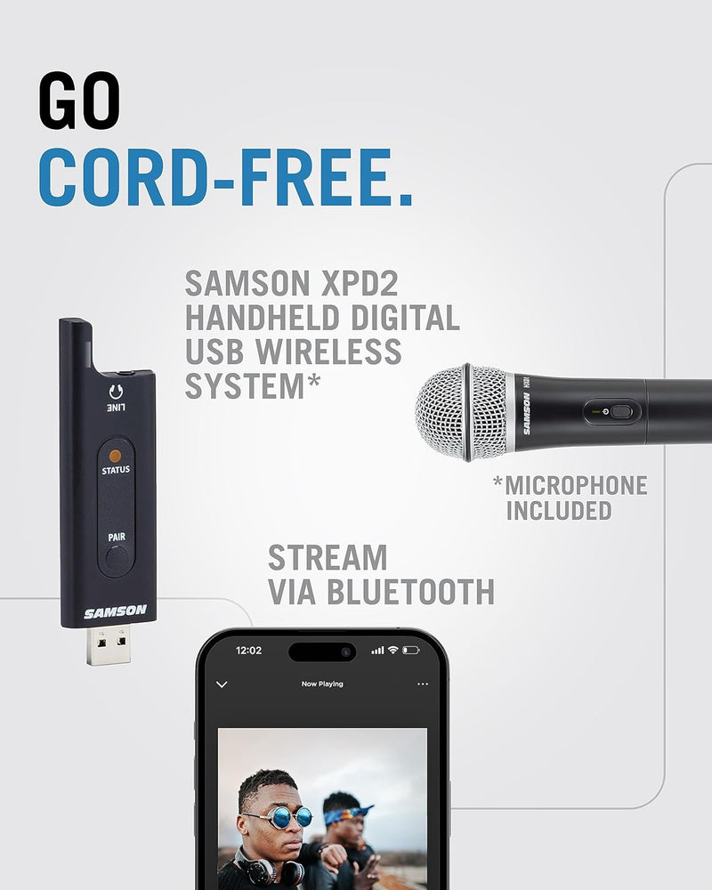 Samson Expedition Explor Rechargeable Portable PA System Speaker