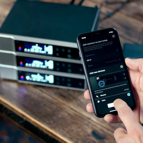 Phone Control for Sennheiser EW-D SK Base Set Digital Wireless Bodypack System