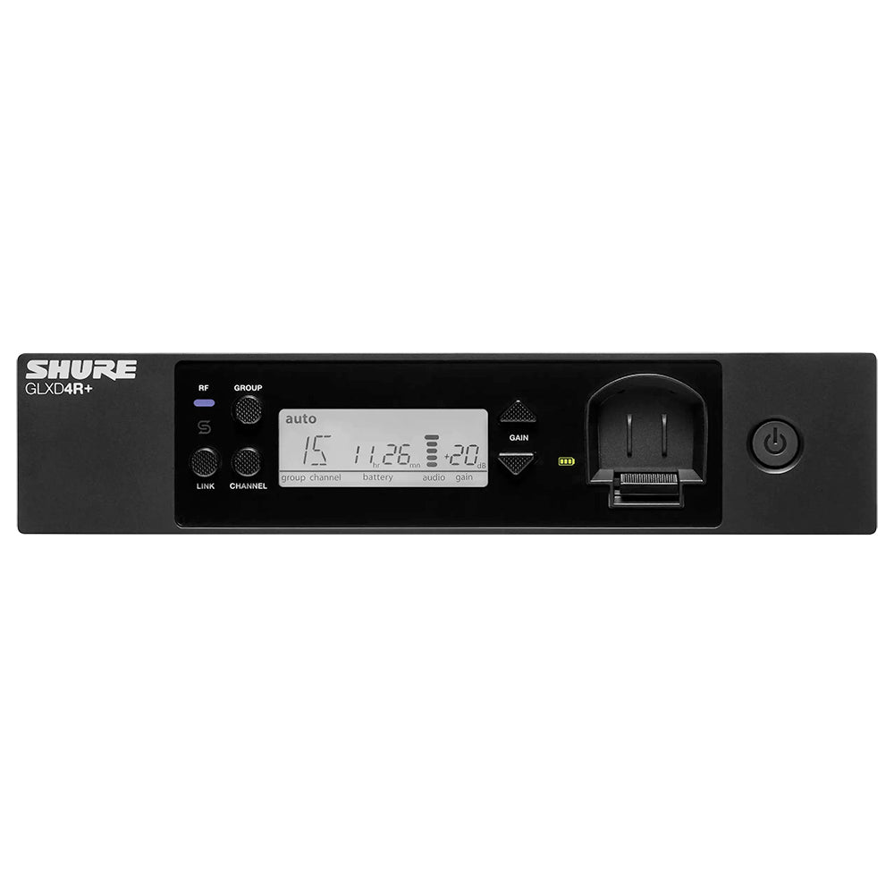 Shure GLXD24R+ Rackmount Digital Microphone System with SM58