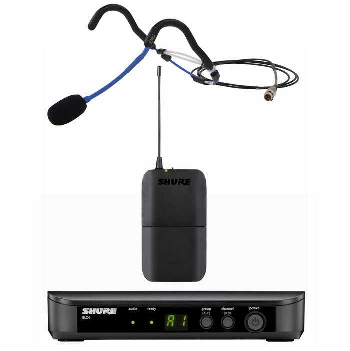 Shure BLX Wireless System with E-mic Fitness Headset Microphone