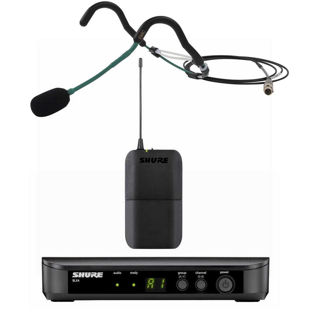 Shure BLX System with Emic Fitness Headset Microphone — AV Now