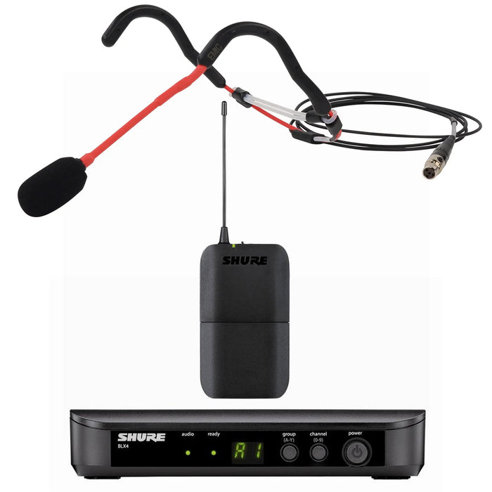 Shure BLX Wireless System with E-mic Fitness Headset Microphone