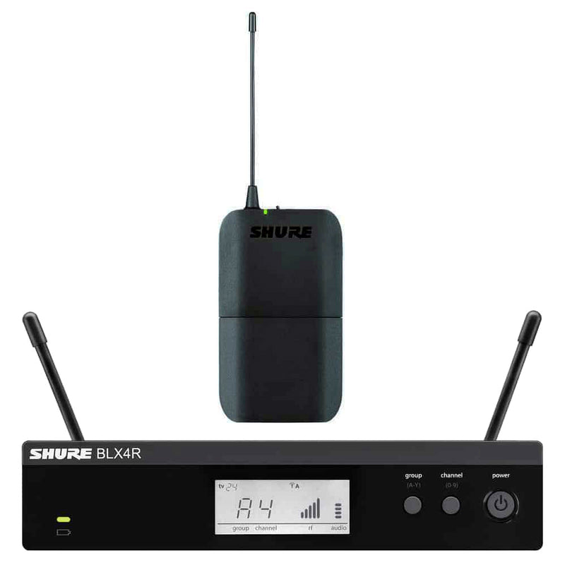 Shure BLX14R Rackmountable Microphone System Base (No Headset) with antennas