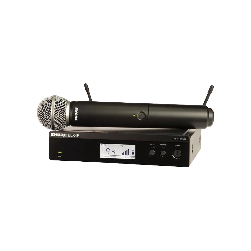 Shure BLX24R/SM58 Handheld Wireless System with Microphone — AV