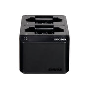Shure SBC203 Dual-Docking Recharging Station for SB903 Batteries & SLX-D Transmitters