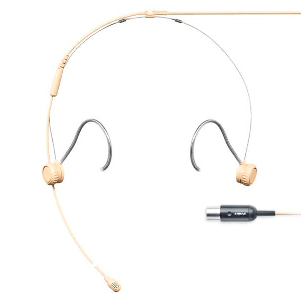 Shure TH53T/O-MTQG Headset Tan Microphone with TA4F Connector — AV