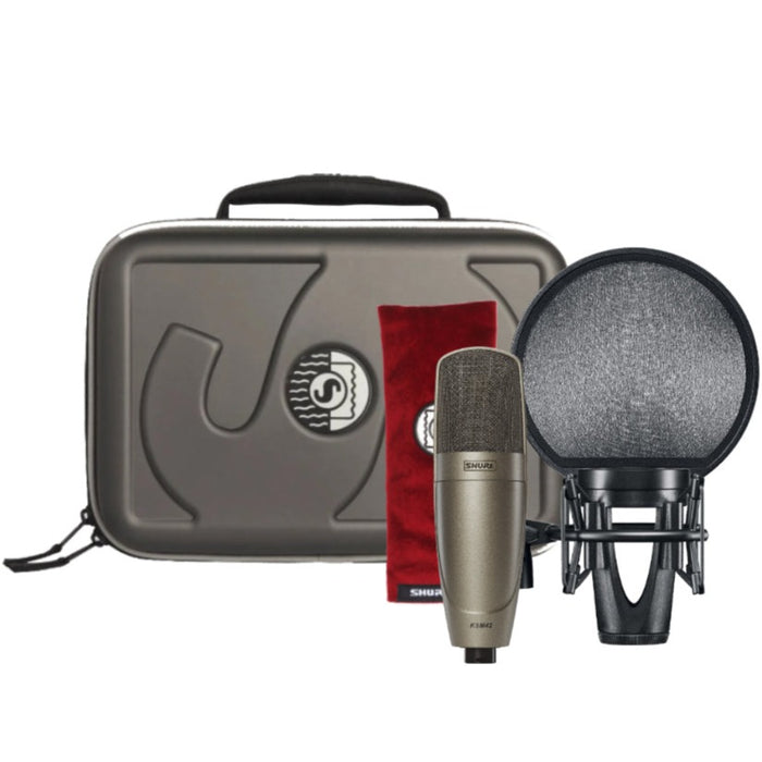 Shure KSM42/SG Large Dual-Diaphragm, Side-Address Condenser Vocal Microphone-Sable Gray