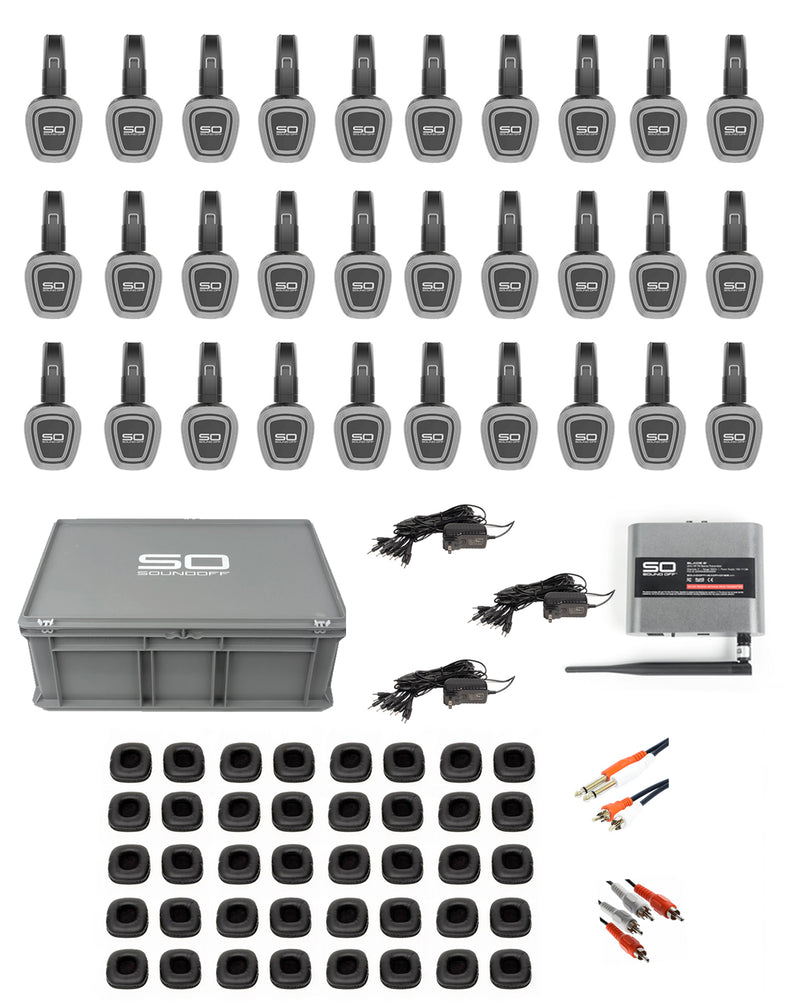 Sound Off GLO4 Headphone Kit - Choose Your Pack Size