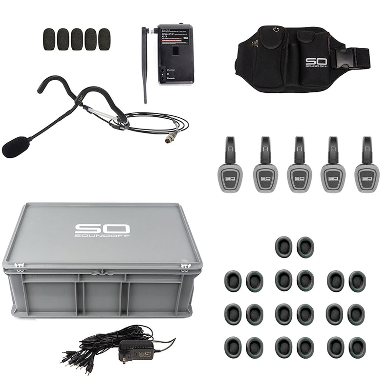 Sound Off Portable GLO4 Headphone Kit