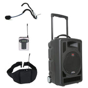 Fit 800 Battery-Powered Portable Sound System with E-mic Fitness Headset Microphone