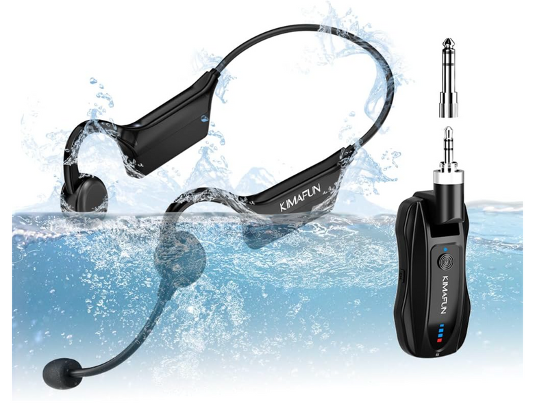 Wireless Light-Use Waterproof Headset Microphone System