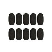 Samson, Fitness Audio E-mic Oval Windscreens Windsocks - 10 Pack (Black)