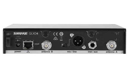 QLXD4 - Digital Wireless Receiver - Shure USA