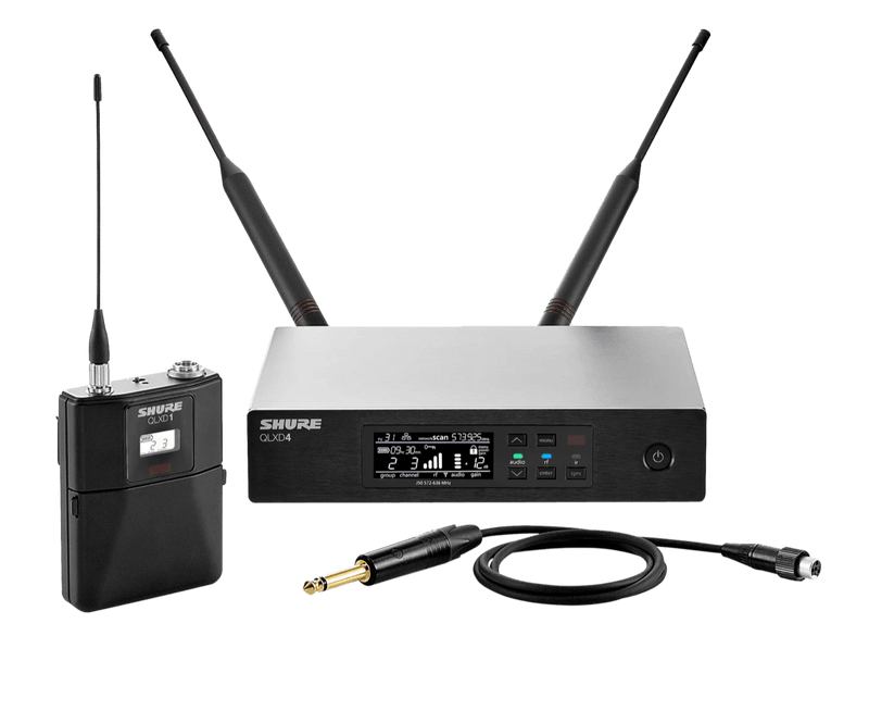 Shure Shure QLXD14 Combo System with QLXD1 Bodypack and QLXD4 Receiver
