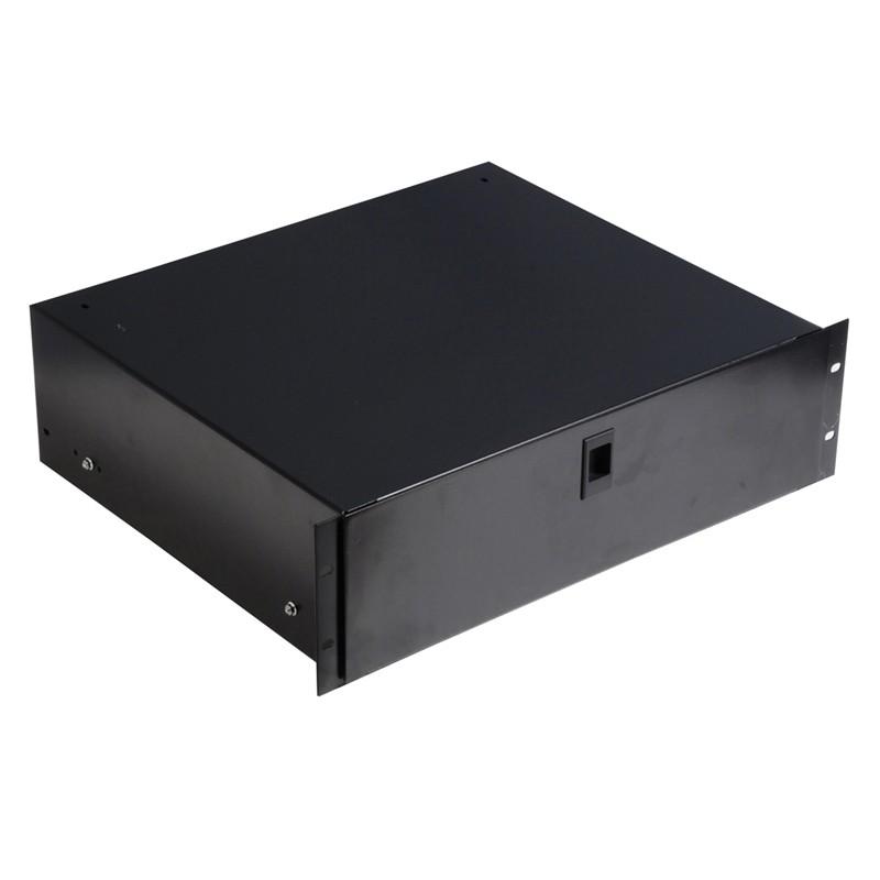 3-Space Rackmount Storage Drawer 3U Rack Drawers — AV Now Fitness Sound