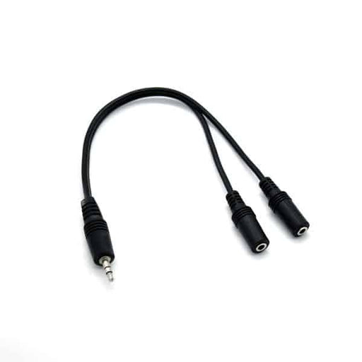 Hosa Y Cable, 3.5mm Stereo M to Two 3.5mm Stereo F