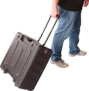 Gator Cases 4U Molded Rack with Wheels and Handle