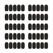 AV Now Samson, Fitness Audio E-mic Oval Windscreens - 50 Pack (Black)
