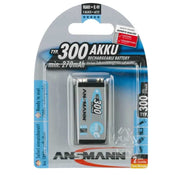 Ansmann NiMH 9Volt Pro Rechargeable Battery
