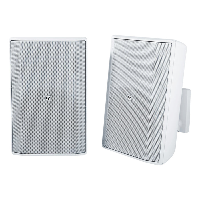 Electro Voice EVID-S8.2TW Surface Mount Speaker 8” Cabinet 70/100V White - PAIR