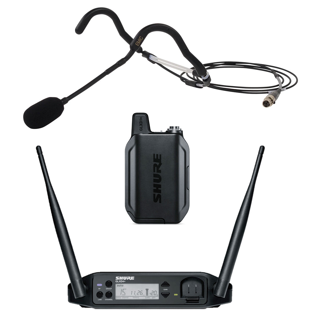 Shure GLXD+ Microphone Systems
