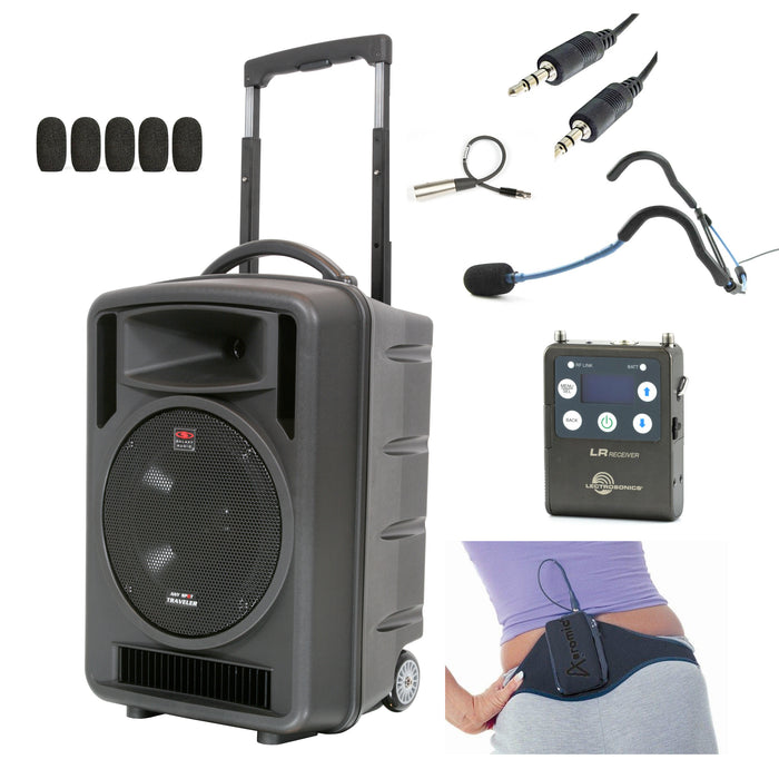 Aquatic Portable Sound System with Waterproof Microphone and TV10 Speaker