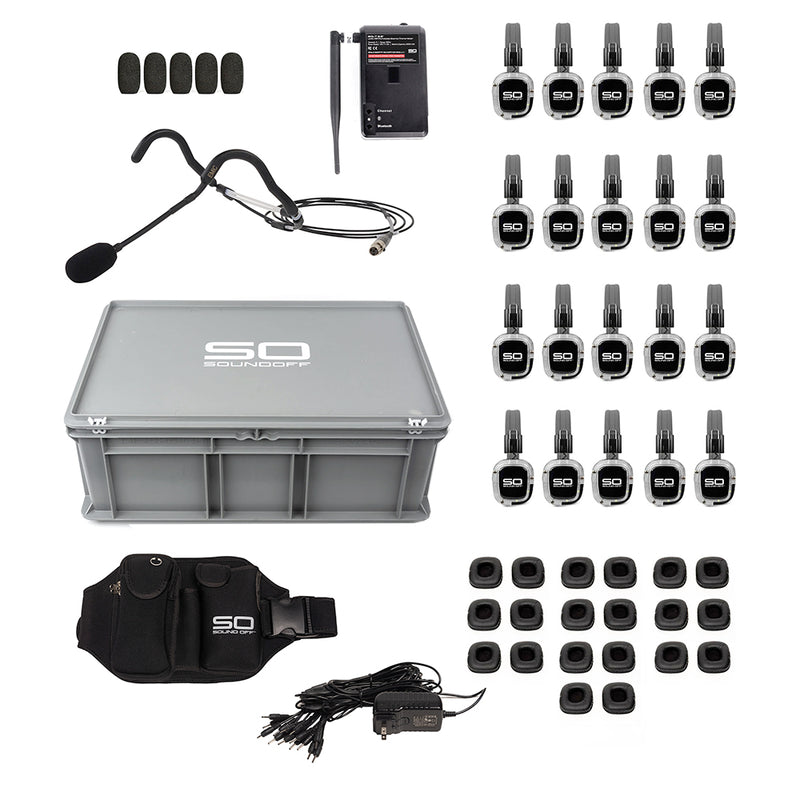 Sound Off Portable GLO 2 Headphone Kit - Choose Your Pack Size