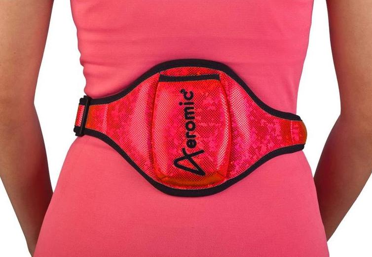 Aeromic Aeromic Standard Vertical Sports Pouch - Red Sparkle